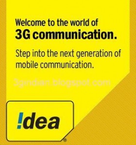 IDEA 3G Signal Goes Live in Maharashtra-Goa And UP West